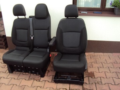 Renault trafic iii iv lift 2022 сиденья заднее сиденье сиденья фото №1