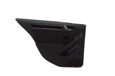 Обшивка дверь левый задняя vw golf vi 6 hb фото №1