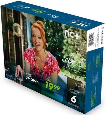 Telewizja na kartę NC+ komfort+ i filmbox na 6m-c