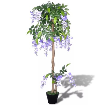 Sztuczna wisteria w doniczce VidaXL 241364 120cm