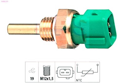 EPS SENSOR TEMPERATURA DE AGUA MAZDA  