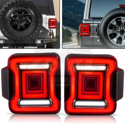 ФАРЫ ЗАД СВЕТОДИОД LED JEEP WRANGLER JK \/JKU EUROPEJSKIE фото