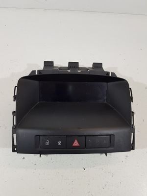 Дисплей радио opel astra j eur 13267984 фото №1