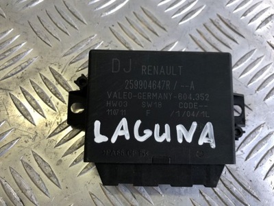 Renault laguna iii модуль блок керування pdc фото №1