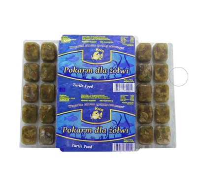 Pokarm dla Żółwi mrożone Turtle Food-tablicz 100g