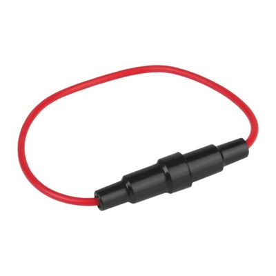 Разъём цоколь предохранитель автомобильный стеклянный фото №1