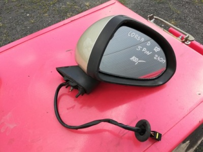 Opel corsa d 06-14 3d зеркало правый перед фото №1