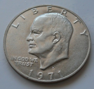 USA - ONE DOLLAR 1971 D Eisenhower LIBERTY (1)