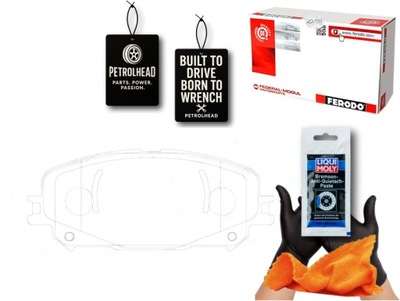 Тормозные колодки тормозные перед renault arkana i captur ii esp #petrolhead pro+ kit3 фото №1