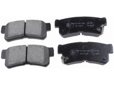 Тормозные колодки задняя hyundai trajet 2.0 2.7 99-08 фото №1