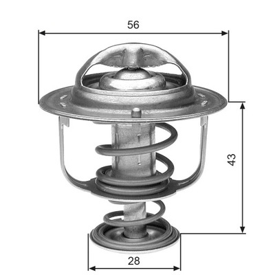 TEMPERATURE REGULATOR RENAULT 03-  