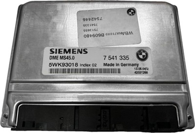 KOMPIUTERIS ECU BMW 5WK93018 7541335 