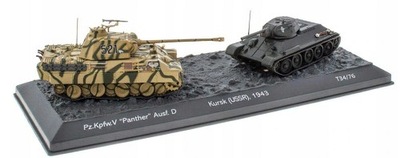 Pz.Kpfw. V Panther Ausf. D vs T34/76 - 1:72