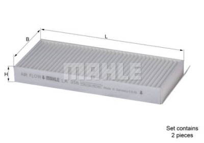 Фильтр салонный knecht la 356/s la356s фото №1