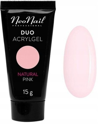 NeoNail Duo Acrylgel Żel Budujący Natural Pink 15g