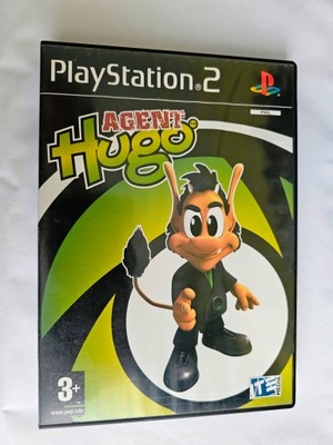 Agent Hugo PS2 Sony PlayStation 2 PS2