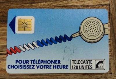 KARTA TELEFONICZNA FRANCE TELECOM - TELECARTE 120 UNITES