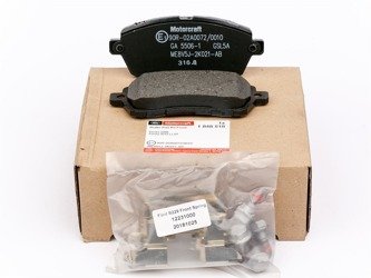 Гальмівні колодки гальмівні перед fiesta mk5 08-2012 ford оригінальний номер фото №1