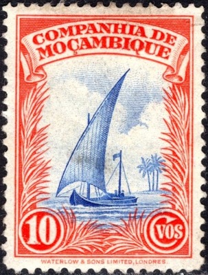 kol.portug.Companhia de Mozambique 10 c.czysty (*)