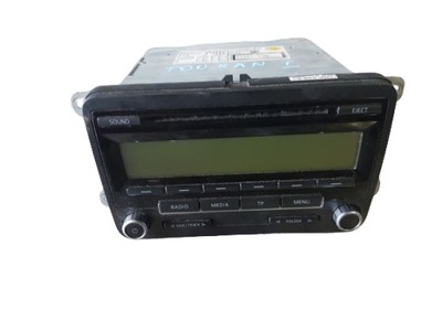 Vw touran i радіо cd 1k0035186aa фото №1