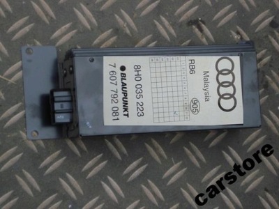 Audi a4 cabrio підсилювач blaupunkt фото №1