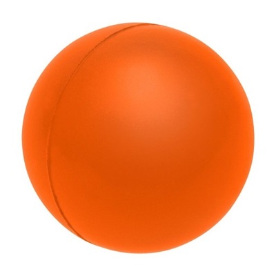 Piłka Antystresowa Calum z PU Pianki Ø6,1 cm, Pomarańczowa