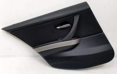 Обивка обшивка дверь левый задняя задняя bmw e90 фото №1