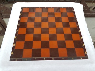 Stara duża plansza do szachów BAKELIT szachownica