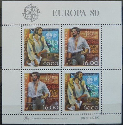 Portugalia - Mi. Blok 29 ** - CEPT, 1980