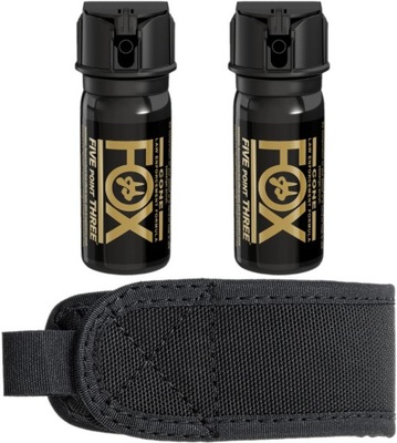 Gaz pieprzowy Fox Labs Five Point 43ml 2szt KABURA