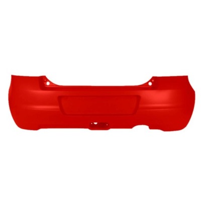 PARAGOLPES PARTE TRASERA SUZUKI SWIFT 3 01.07-10.10 ROJO  