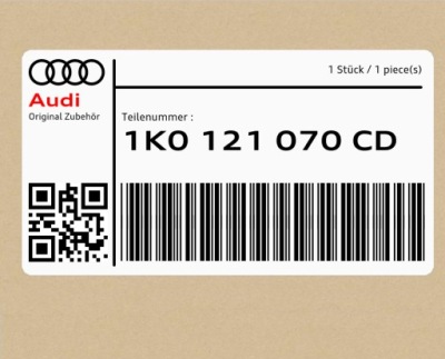 Труба водяна audi a1/s1 a3 фото №1