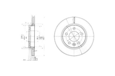 ДИСКИ ТОРМОЗНЫЕ ТОРМОЗНЫЕ 2 ШТУКИ VW MULTIVAN V MULTIVAN VI TR