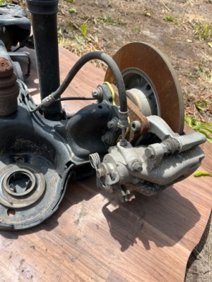 Citroen aircross c3 ступица суппорт диск комплект jak nowe оригинальные 2023 фото №1