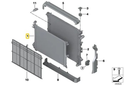 Фильтр частиц твердых dpf db w203 2,2cdi 01- фото №1