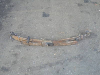 Kia pregio tb 03-06 рессора задний  задний 6 щетка рестайлинг  fl фото №1