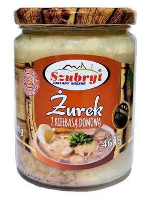 Żurek z kiełbasą domową Szubryt 460 g