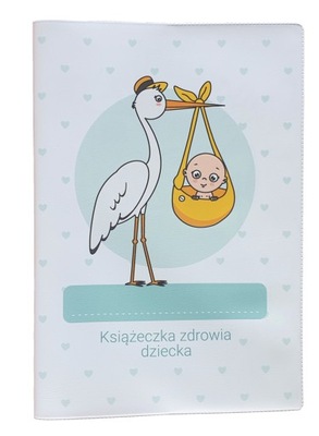 OKŁADKA NA KSIĄŻECZKĘ ZDROWIA DZIECKA etui pvc