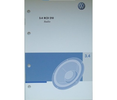 VW RCD 210 MANUAL MANTENIMIENTO RADIO VW UP VW POLO  