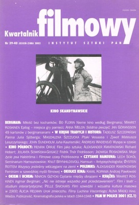 KWARTALNIK FILMOWY 39/40 2002 KINO SKANDYNAWSKIE