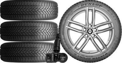 NUEVO RUEDAS INVIERNO RENAULT TALISMAN DUNLOP 225/55R17+TPMS  