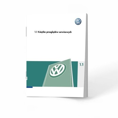 VW Volkswagen Czysta Polska Książka Serwisowa