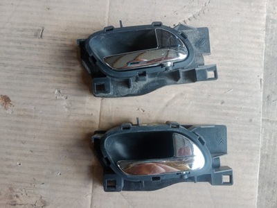 Ручка внутрішня правий задня peugeot 407 фото №1