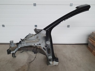 Чверть лонжерон підкрилок блок двигуна перед ліва peugeot 208 i фото №1