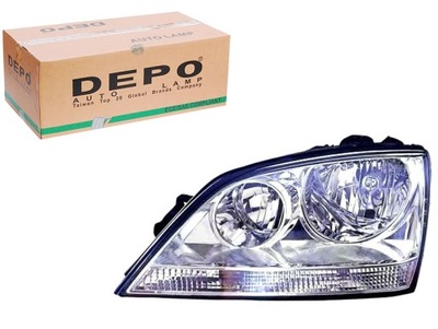 DEPO REFLEKTOR (H1/H7 MANUALNY KOLOR WKŁADU: CHROM