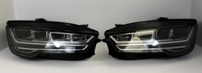 Audi a7 s7 c7 4g8 lift лампа правая левая перед full led голый фото №1
