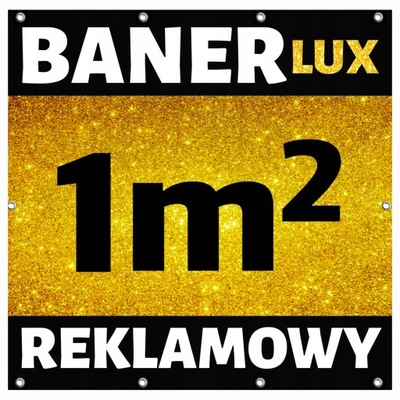 baner reklamowy - banery reklamowe - PREMIUM - 1m2