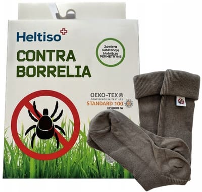 HELTISO CONTRA BORRELIA SKARPETY NA KOMARY I KLESZCZE DAMSKIE 39-41