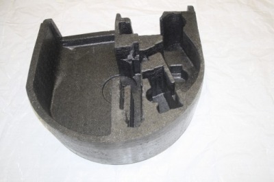 Пенополистирол багажника задняя vw polo 9n 9n3 2001-2009 фото №1