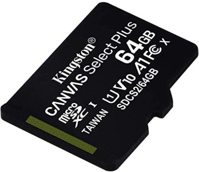 KINGSTON KARTA PAMIĘCI MICROSDHC CANVAS SELECT PLU